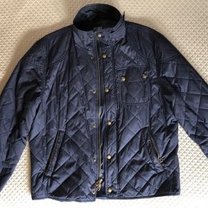 Polo by Ralph Lauren Navy Quilted Puffer Jacket